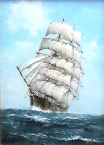 ジグソーパズル 鈴木政輝えがく 油彩・帆船画シリーズ ジグソーパズル