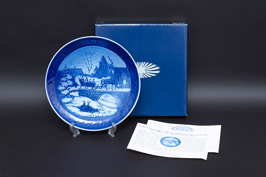 ロイヤル・コペンハーゲン イヤープレート（1999年）『The Sleigh Ride