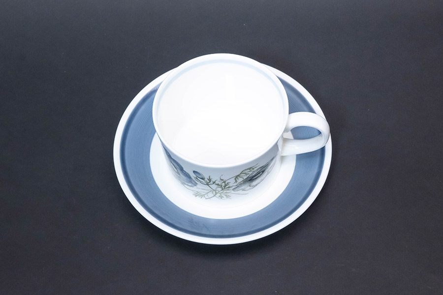 ウェッジウッド グレンミスト ティーカップ＆ソーサー（インペリアル