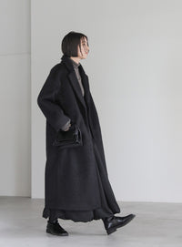 シャギーロングチェスターコート【official限定】 – SELECT MOCA