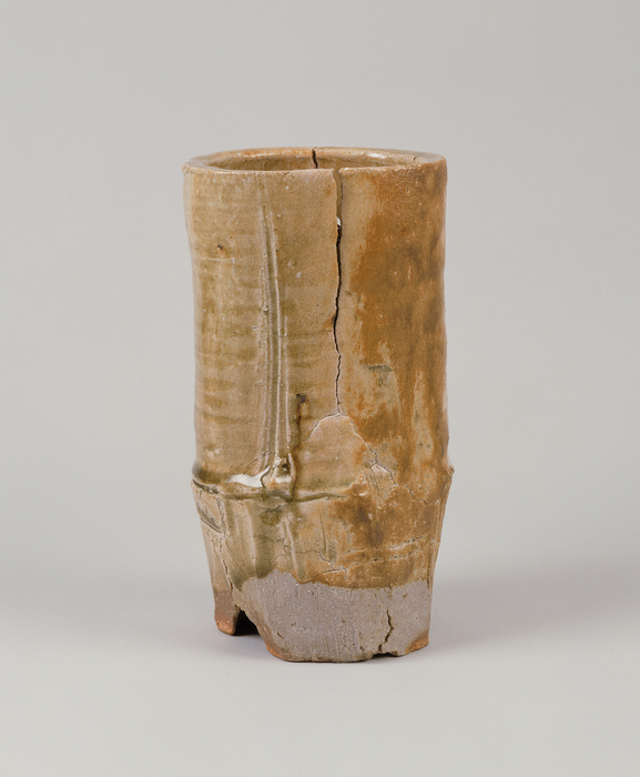 瀬戸焼 織部薄端 30cm 明治〜昭和初期 瀬戸焼 織部薄端 30cm