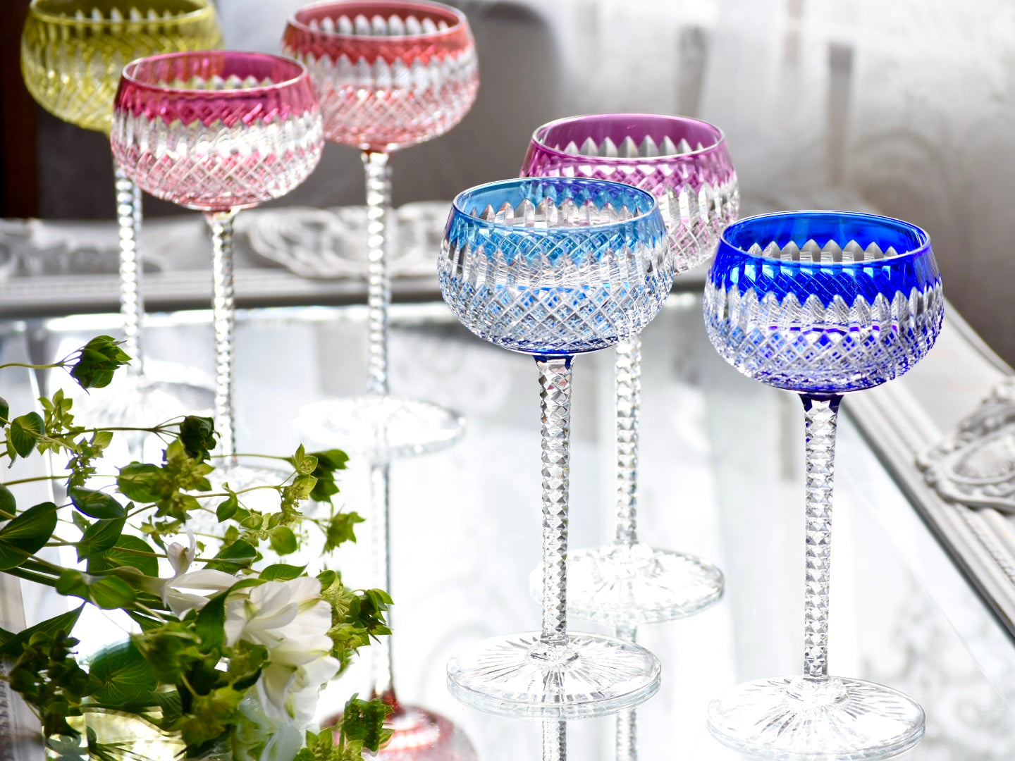 Val St Lambertヴァルサンランベール カットが美しいクリスタルボウル