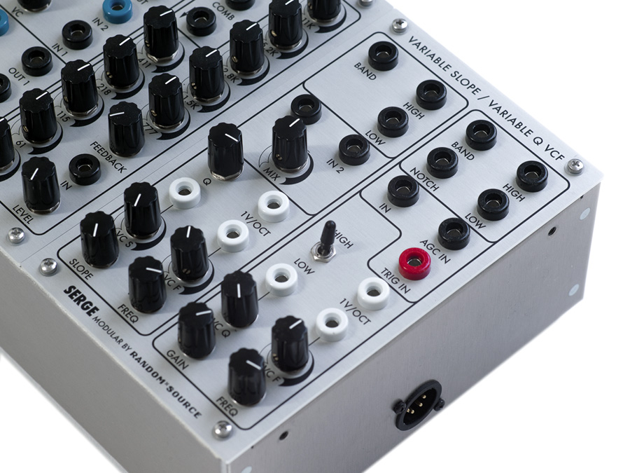 Serge Variable Q Filter (VCFQ) モジュラーシンセ RandomSource_Serge-
