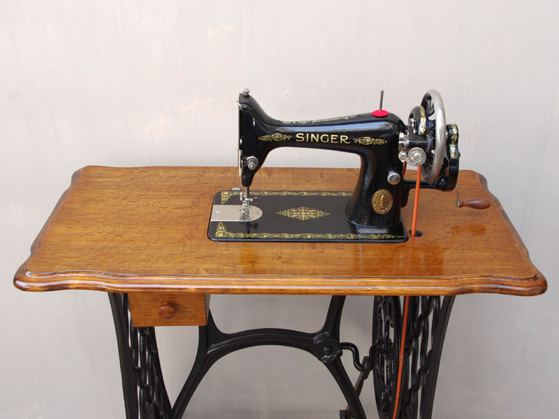 No.272 SINGER 99K 家庭用足踏みミシン：アンティークミシン修理士の