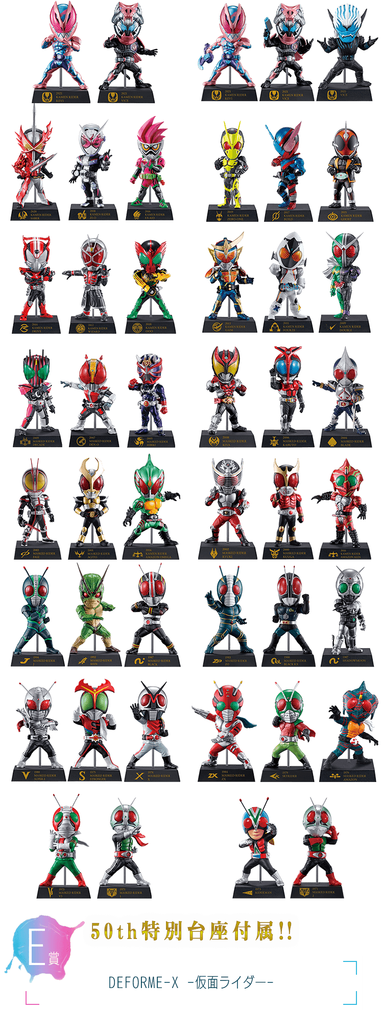 仮面ライダージオウ 一番くじ vol.2 E賞 フルコンプ BANDAI - 仮面