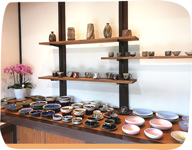 丹波焼 立杭焼 市野省三 作 省三窯 花入 木箱