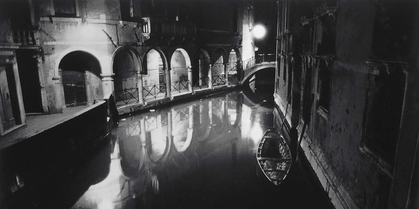 奈良原一高オリジナル写真 魅惑のヴェネチア 作品ノートno.26 光の