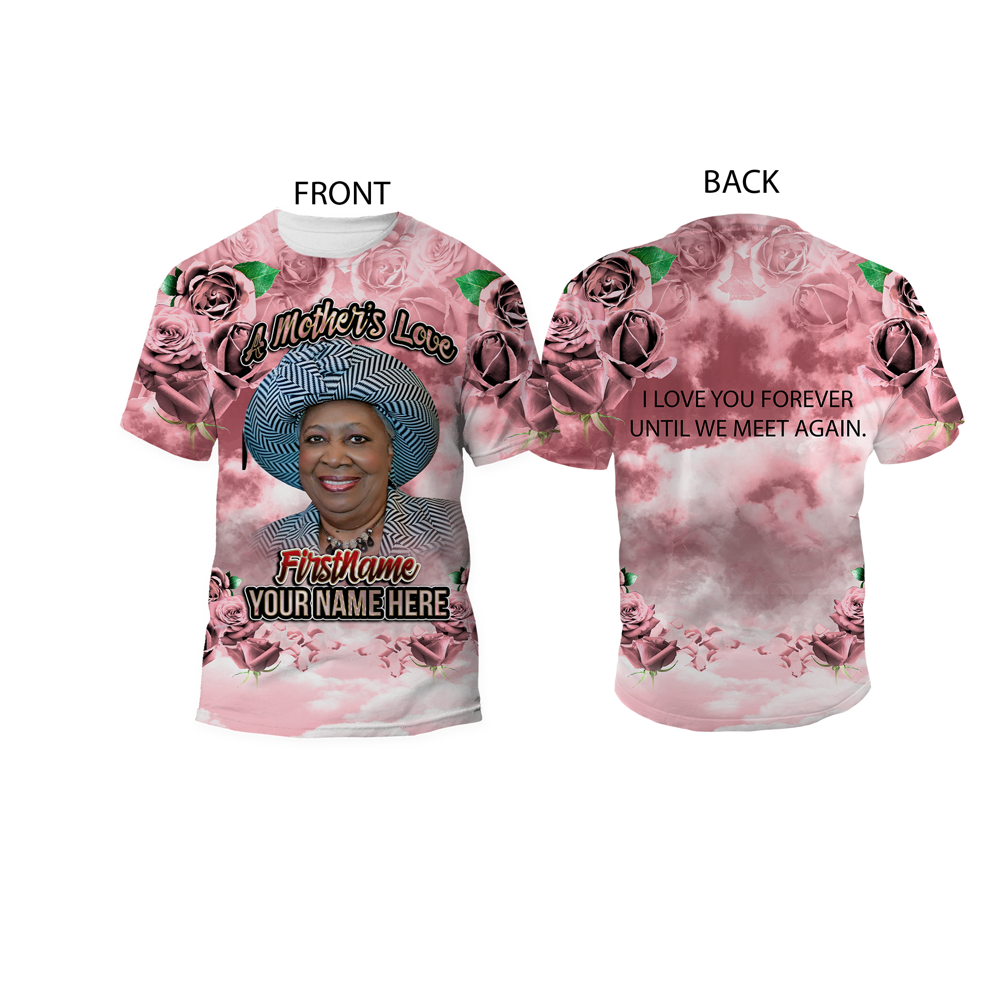 KJxGDC All-Over Pattern T-Shirts L GDC x KJコラボ T All-Over Pattern T