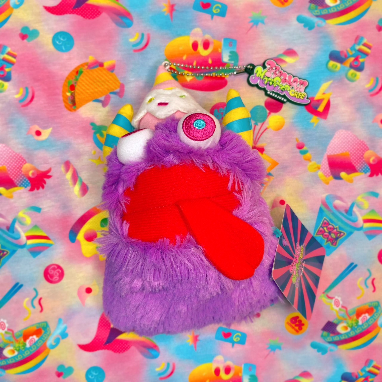 HYDE STUFFED KEYCHAIN ぬいぐるみ サングラスおまけ STUFFED KEYCHAIN