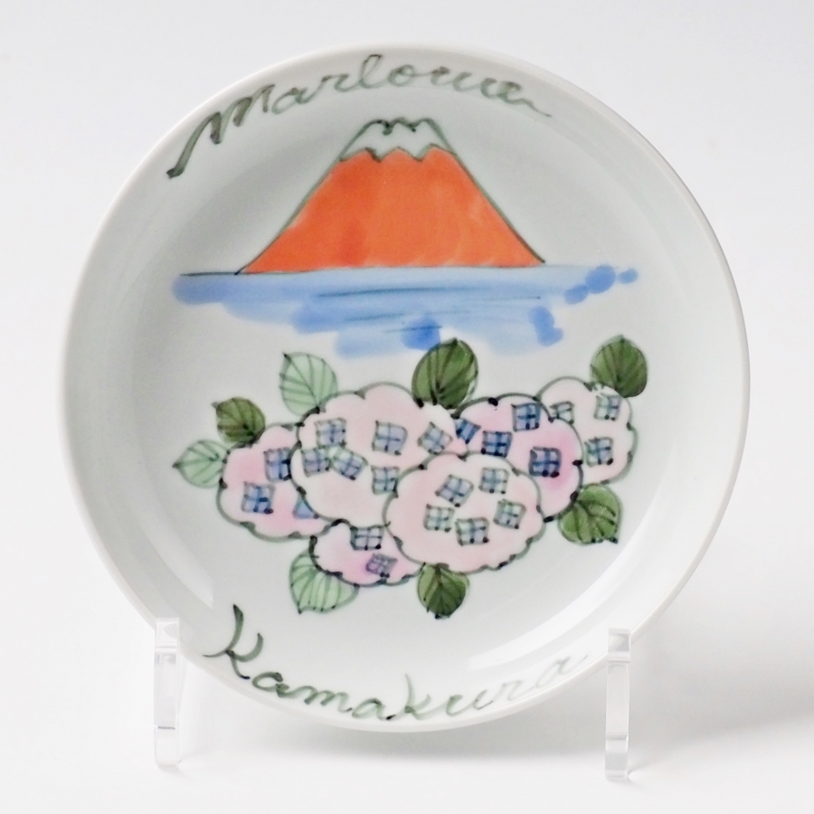 鎌倉絵皿（5寸皿） マーロウ