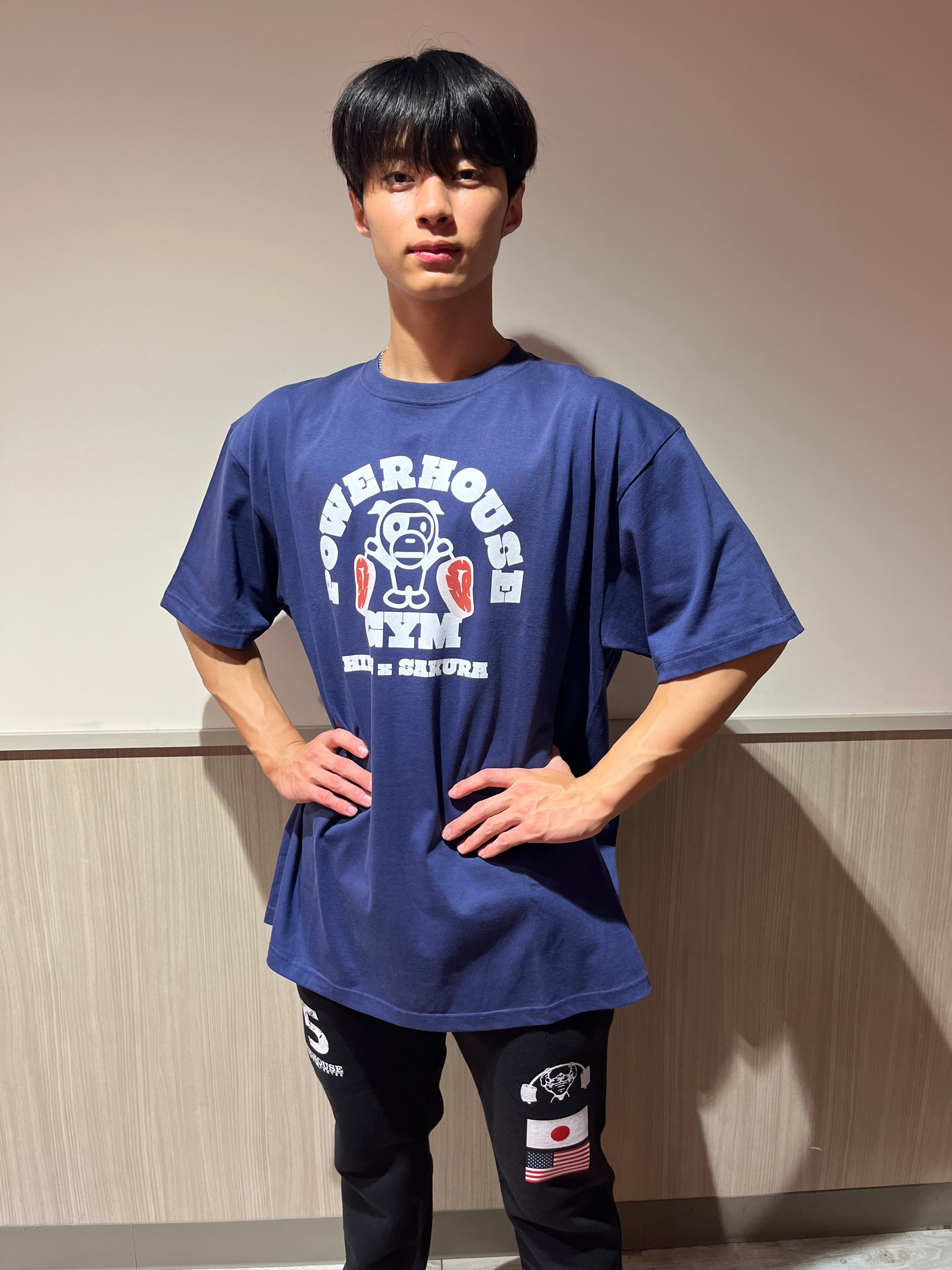 パワーハウスジムさくらミートTシャツ – パワーハウスジム宮崎ショップ