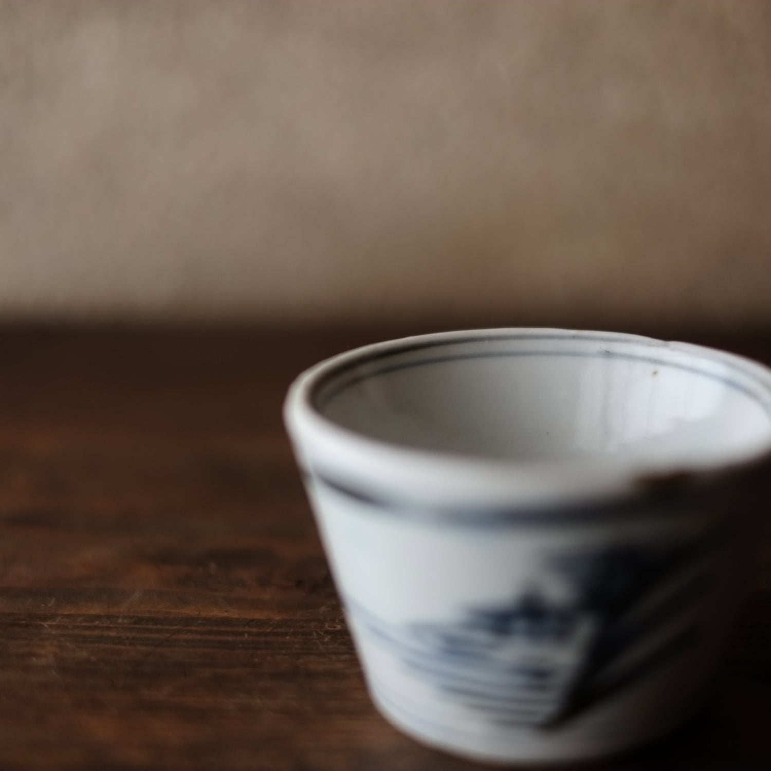 古伊万里 山水図蕎麦猪口 くらわんか (江戸後期) – 逢季荘