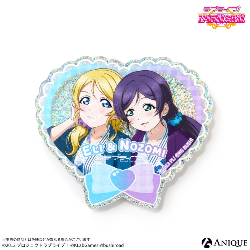 ラブライブ μ's 絢瀬絵里 缶バッチ スクスタ 2020 スク感 ラブライブ