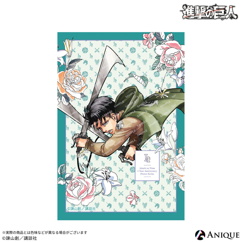 セブンイレブン 額入りアート リヴァイ 進撃の巨人 セブンイレブン 額