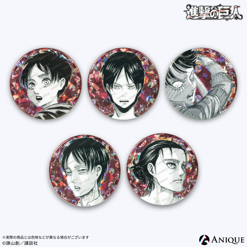 進撃の巨人 エレン 缶バッジ エレンスペシャル TVアニメ「進撃の巨人