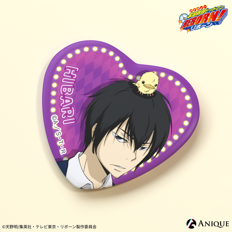 天野明展 キャラバッジコレクション 雲雀恭弥 天野明展 中野 缶バッジ 雲雀