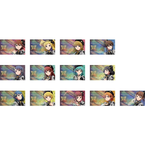 アイドルマスター ミリオンライブ！ メモリアルステッカーセット