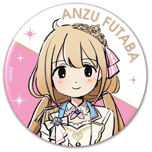 アイドルマスター シンデレラガールズ 缶バッジ 双葉 杏 Illustration