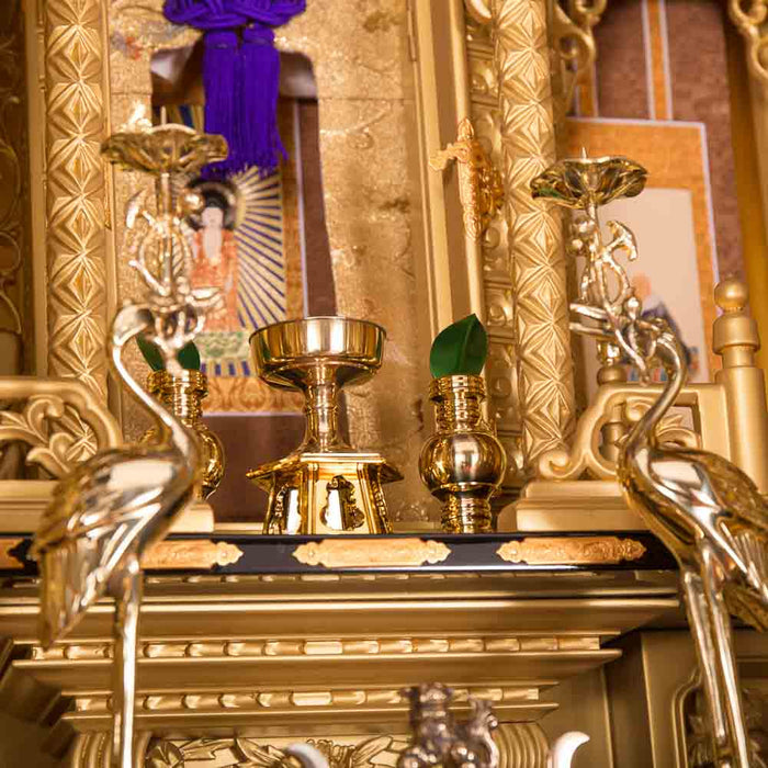 仏壇・真宗高田派 金仏壇 20号 金箔消粉仕上 — 仏壇・仏具専門店 ぶつ