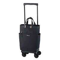 スワニー〉キャスター付デイリーバッグ ルバンド M(ブラック)｜近鉄