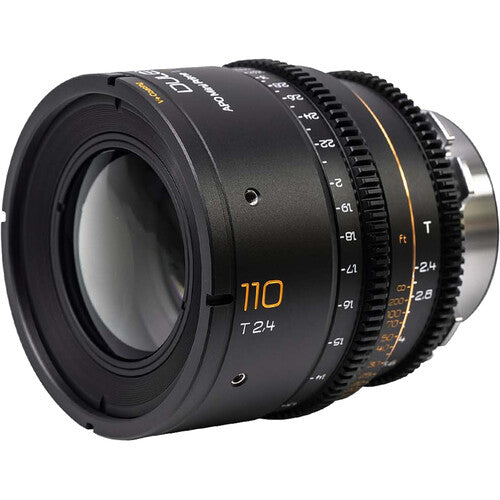 Dulens APO Mini Prime 110mm T2.4 Lens PL mount（black/white/silver