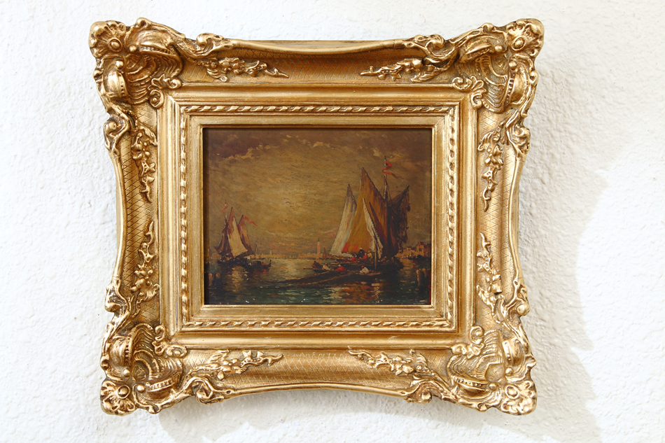 Vista di Venezia / Oil Painting｜アンティーク家具・照明の専門店