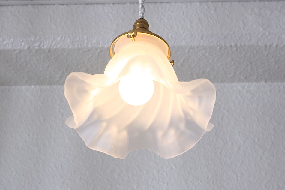 アンティーク ファヴリルガラス Quezell イリデッセンス ブロンズ