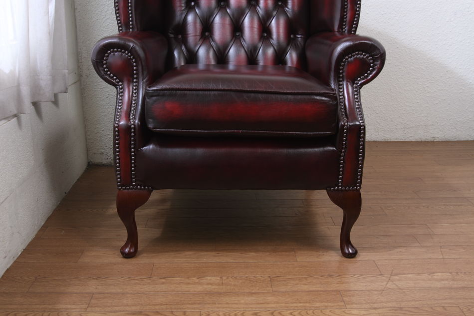 チェスターフィールド ウィングバックチェア｜アンティーク家具・照明