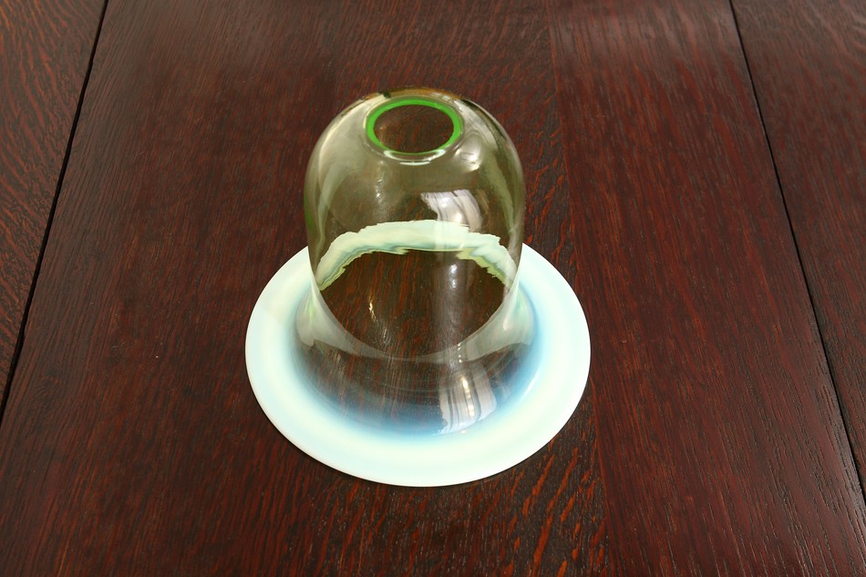 ヴァセリン/ウランガラス ランプシェード｜アンティーク家具・照明の