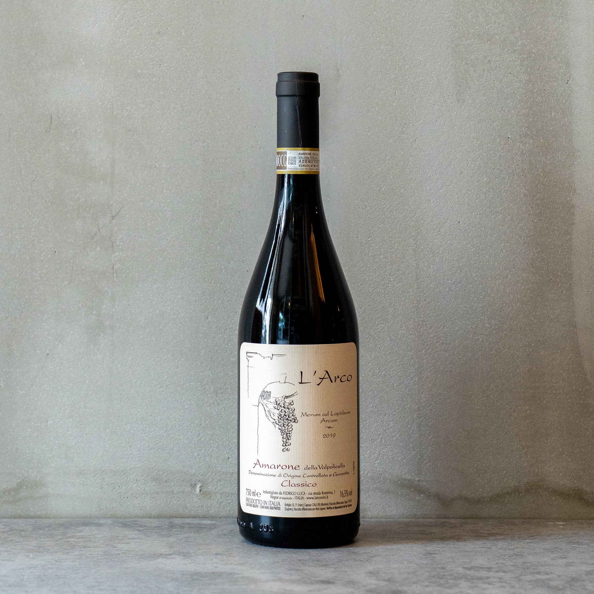 2019 アマローネ デッラ ヴァルポリチェッラ クラッシコ ラルコ