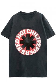 RED HOT CHILI PEPPERS UNISEX T-SHIRT: CLASSIC ASTERISK / ロック