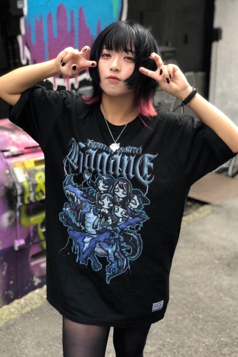 HAGANE×GEKIROCK CLOTHING×HYPER CORE RIDE T-Shirts / ロック