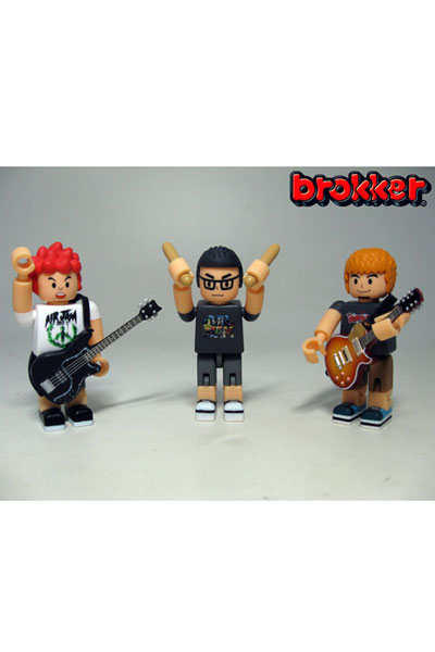 Hi-STANDARD ハイスタ brokker フィギュアセット Hi-STANDARD