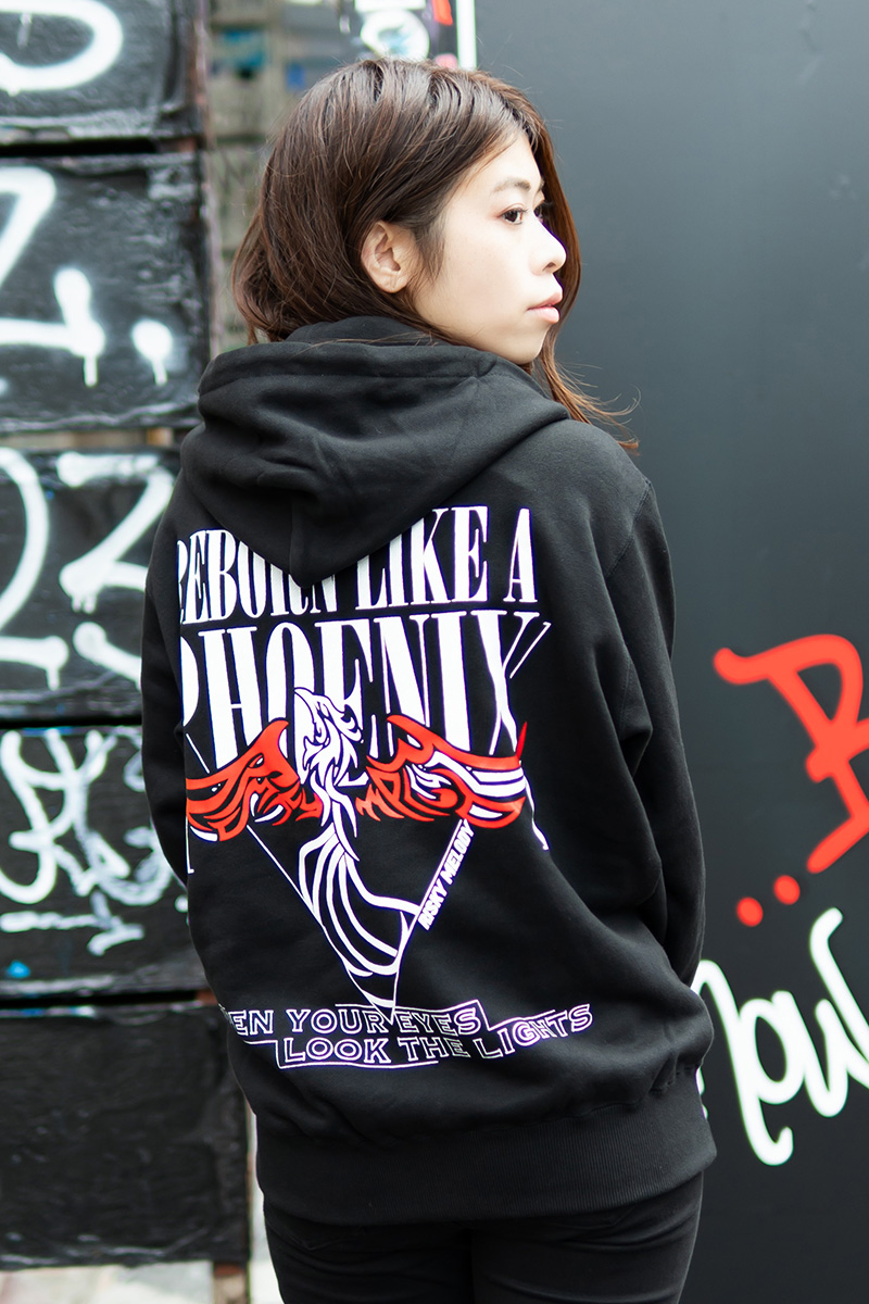 Risky Melody×RIP DESIGN WORXX×GEKIROCK CLOTHING コラボ・ジップ