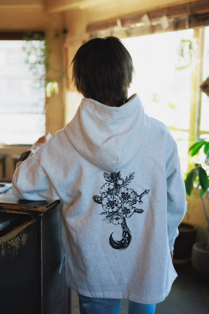 優里 ドライフラワーパーカー サイズL 完売品 優里ちゃんねる レオ