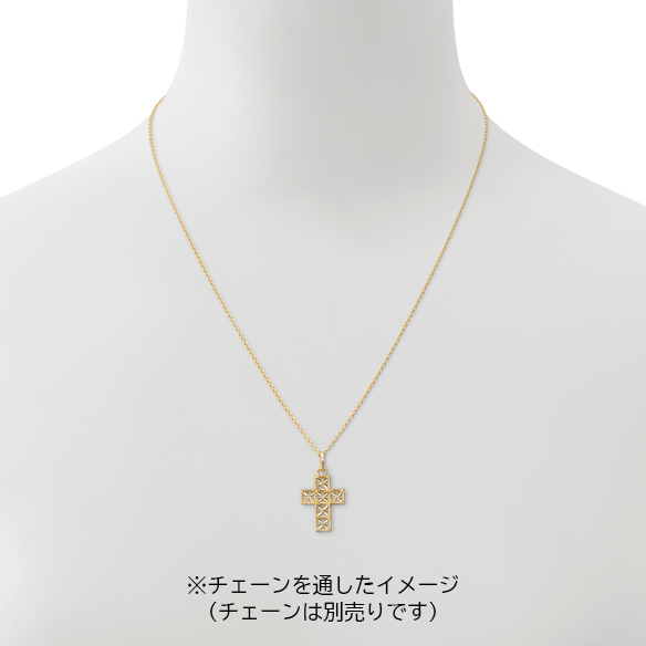 チ*ボ様 純金ペンダント（トップ純金 チェーン18k） チ*ボ様 純金
