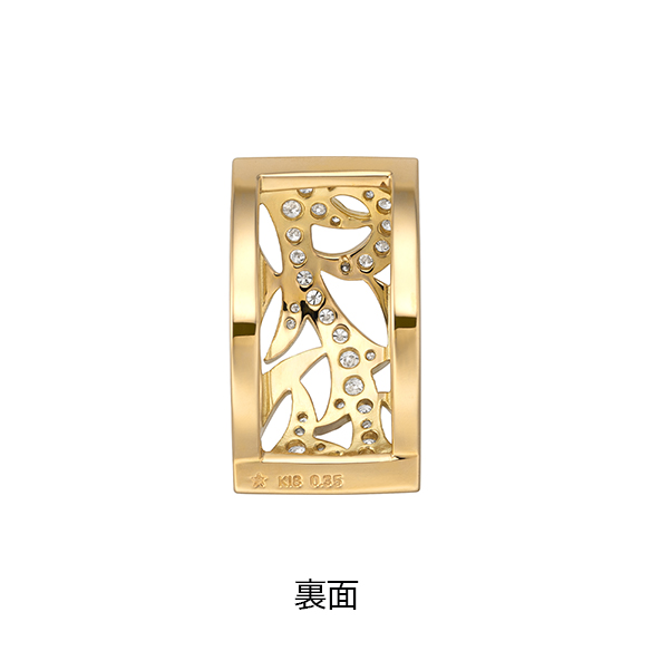 K18イエローゴールド ダイヤモンド ペンダントトップ | 高品質 金