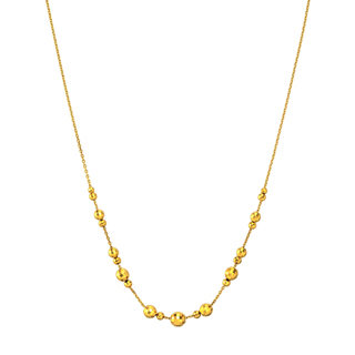 ファセット ミラクル〕純金 ネックレス 42cm | 高品質 金・プラチナ