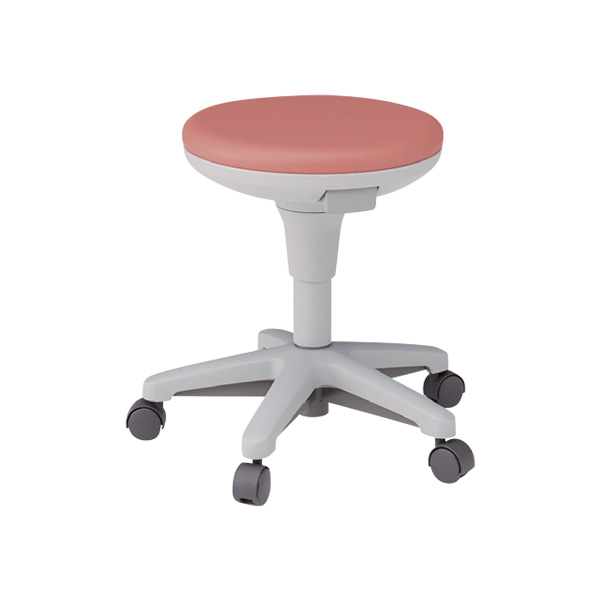 サポートスツール2 スツール 背付 キャスター脚 KSK-680DL-C8