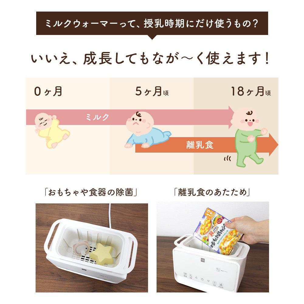 ミルクウォーマー MW-A01 izxi いつくし – いつくし公式オンラインストア