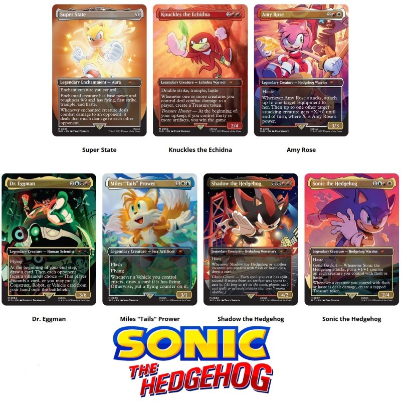 MTG Secret Lair Sonic Legends Non Foil-125553