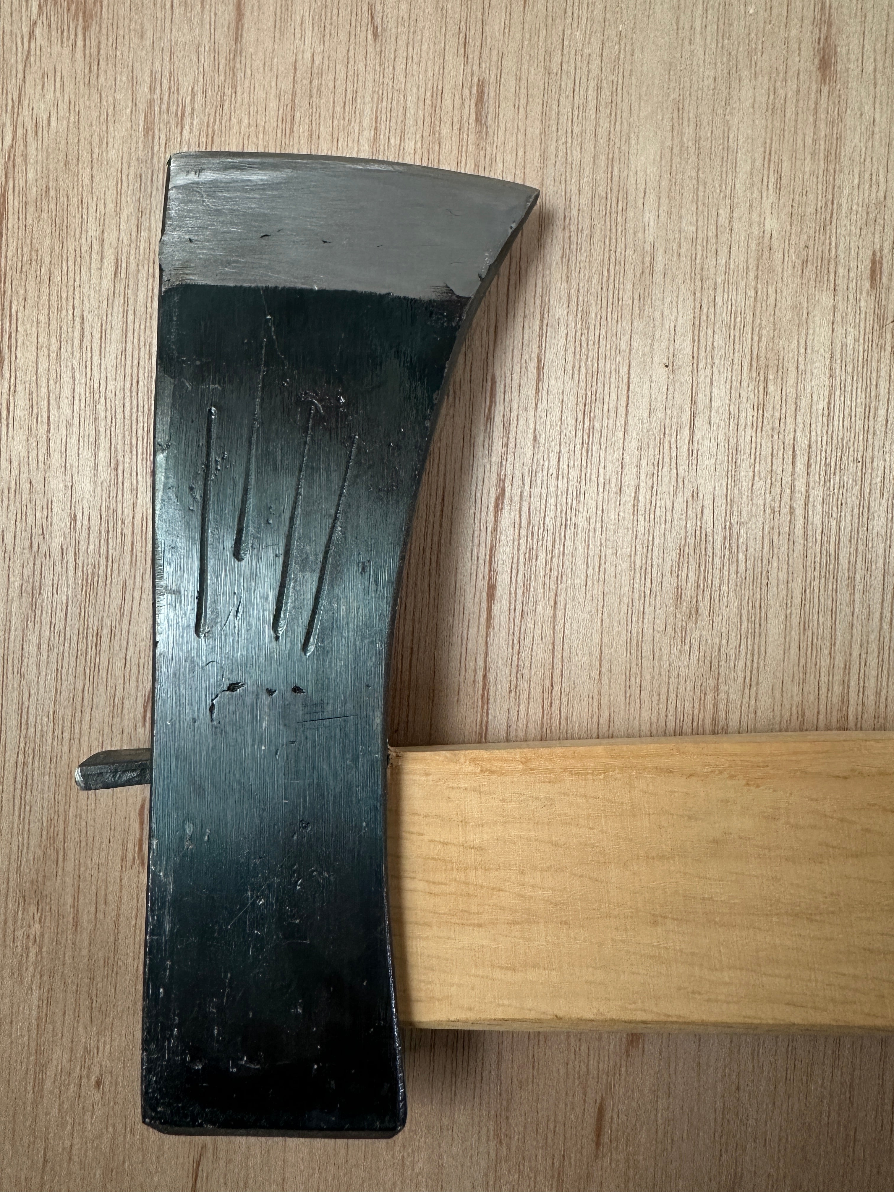 Mk14 Old stock Japanese Carpenter's Axe 掘出し物 鉞 木割り斧 Masakari