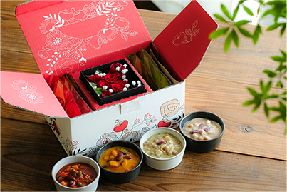 食卓彩る花とポタージュギフトセット｜【カゴメの通販】カゴメ健康直送便