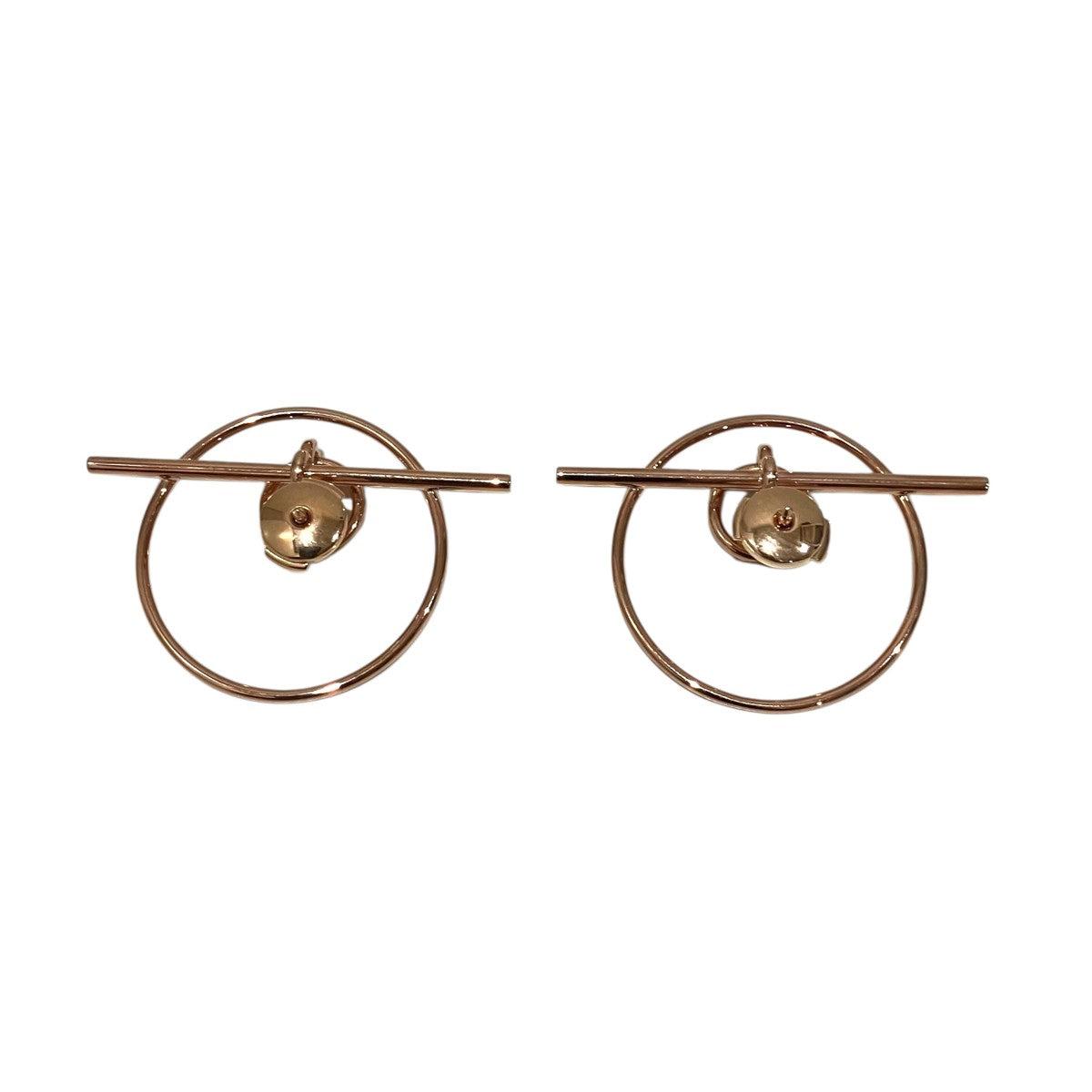 HERMES(エルメス) 【ピアス 《エシャペ》 PM】ループピアス ピンク