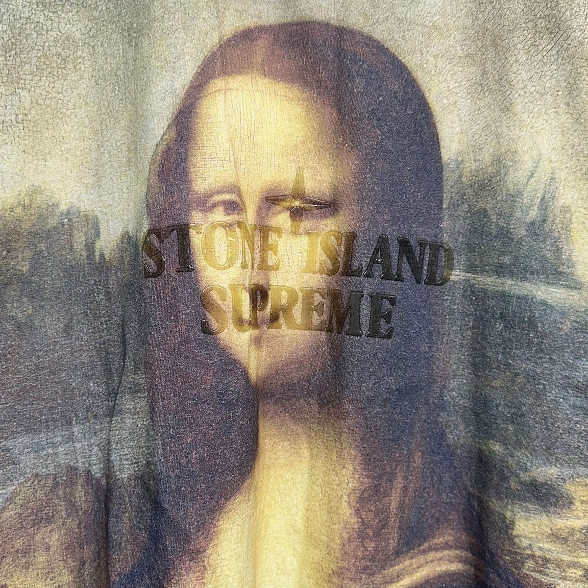 Supreme×STONE ISLAND 22SSS／S Top Monna Lisaダブルネームモナリザ