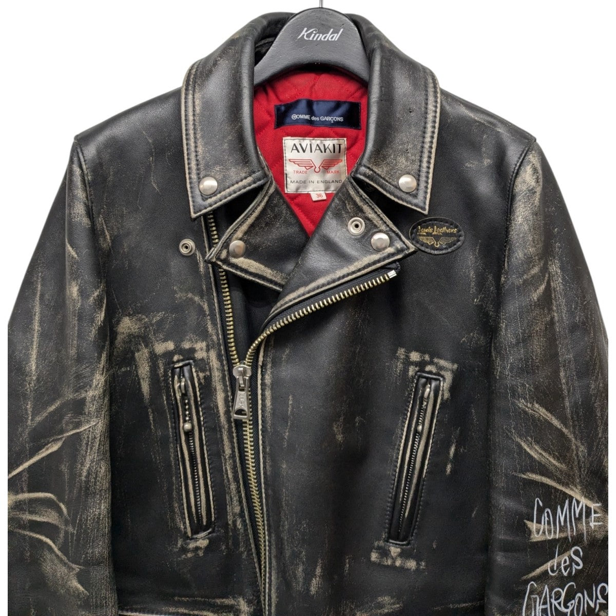 コーティング ライダース y2k 平成 opium グランジ