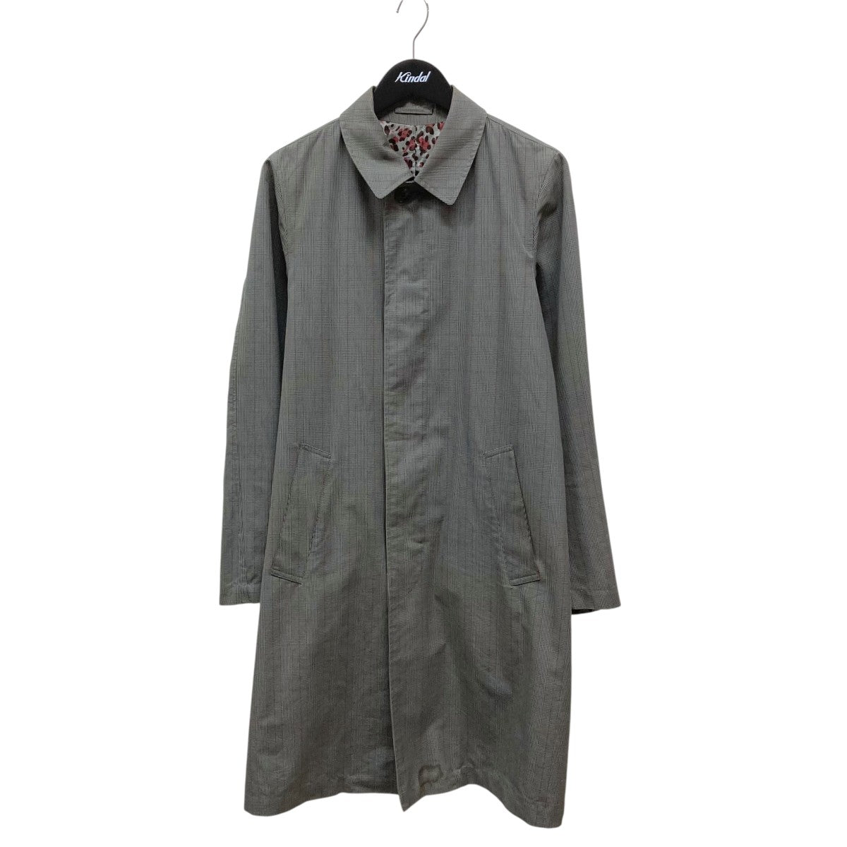 良品 DRIES VAN NOTEN チェスター ウール コート グレー 40 Tailored