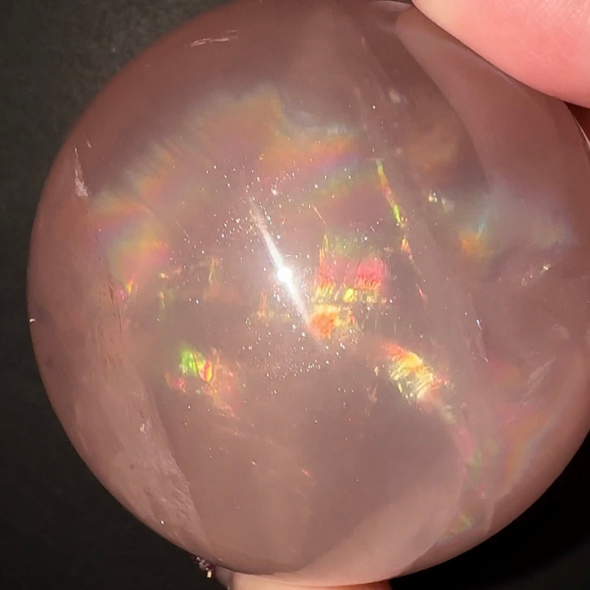 ローズクォーツスフィア A60mm モザンビーク産 – la lune rose