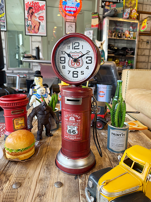 楽天市場】U.S. 80's アドバタイジング ヴィンテージ クロック