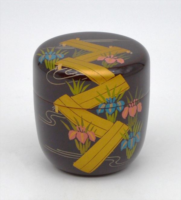 楽天市場】中谷博峰 中棗「桜蒔絵」木箱入 【山中漆器/茶道具/棗